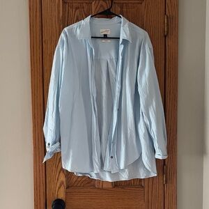 Light Blue Women’s Button Up